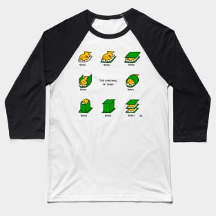 Cube Rule of Sushi Baseball T-Shirt